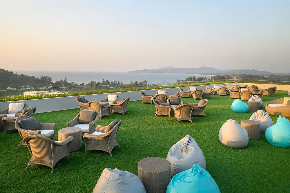Mida Grande Phuket — Панорамная терраса курорта
