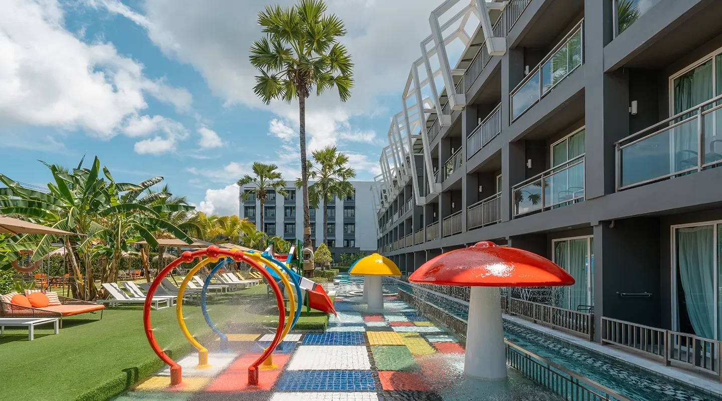 Sugar Marina Resort ART Karon Beach — Бассейн и зона водных игр