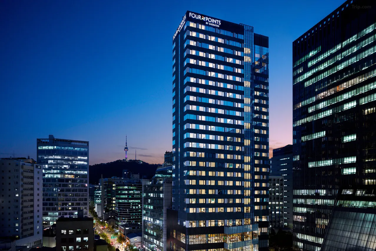 Фасад Four Points by Sheraton Josun Seoul Myeongdong