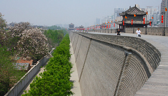 Городская стена Сианя